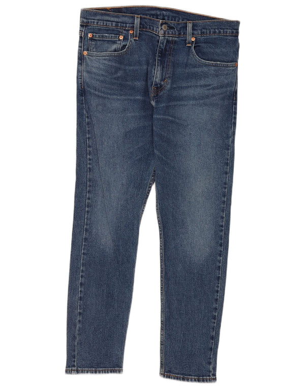 Мужские зауженные зауженные джинсы Levi's 512 W32 L30 синие