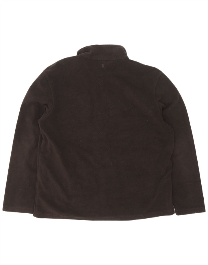 Мужская флисовая куртка Mountain Warehouse UK 44 2XL, черный полиэстер