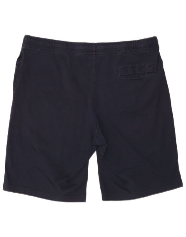 Мужские спортивные шорты NIKE 2XL, темно-синие, хлопок