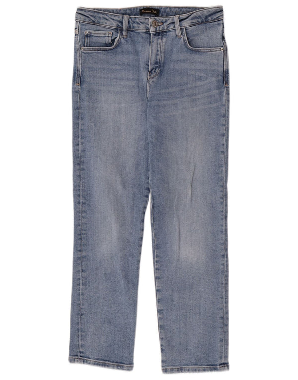 Женские прямые джинсы Massimo Dutti EU 38 Small W28 L27 Синие