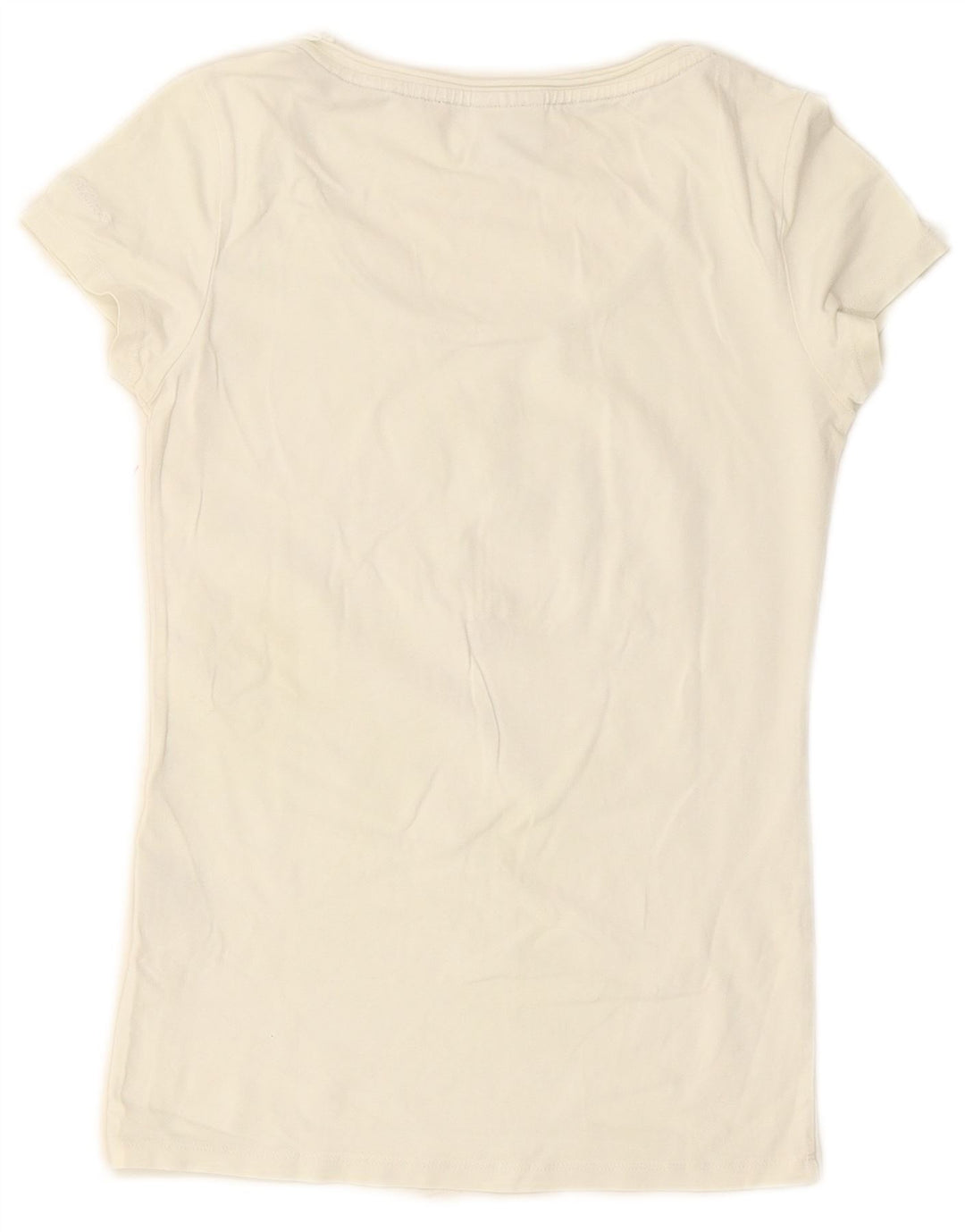 Женская футболка с рисунком AERONAUTICA MILITARE Top UK 10, маленькая, белый хлопок