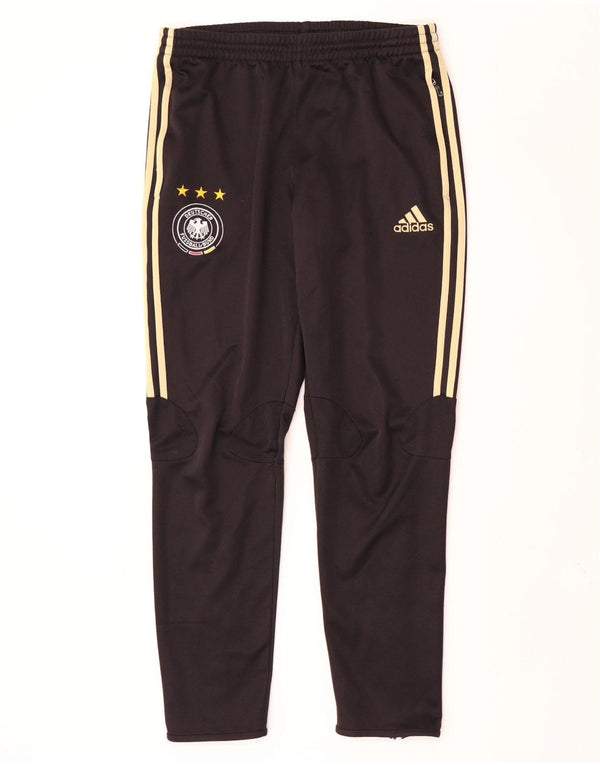 Мужские спортивные брюки Adidas Deutscher Fussball Bund UK 42/44, большие черные