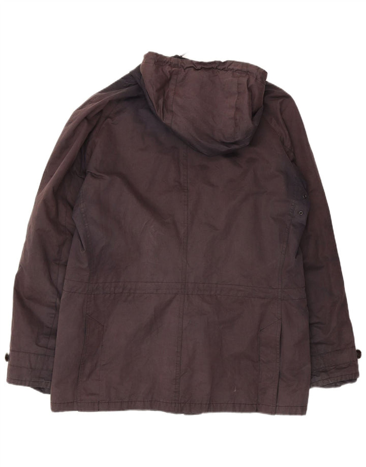 Мужская водонепроницаемая куртка с капюшоном Barbour UK 38, средний темно-синий хлопок