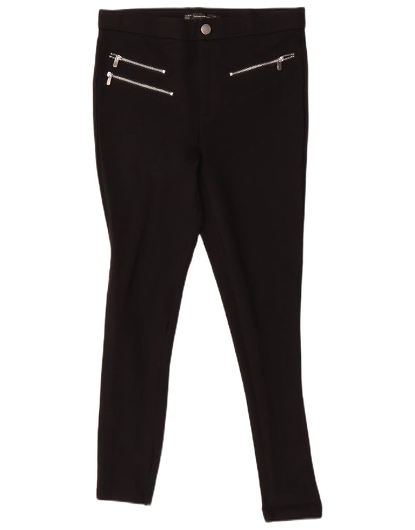 Женские повседневные узкие брюки Zara, большие W30 L27, черные