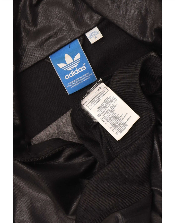 Adidas Мужской спортивный костюм с графическим рисунком, верхняя куртка, маленький черный полиэстер