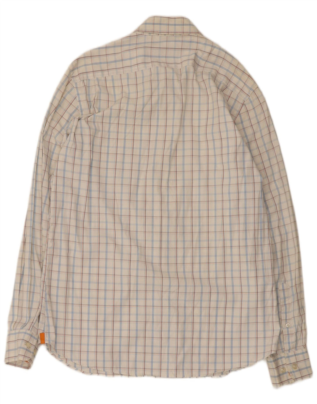 Мужская рубашка Massimo Dutti в крупную белую клетку