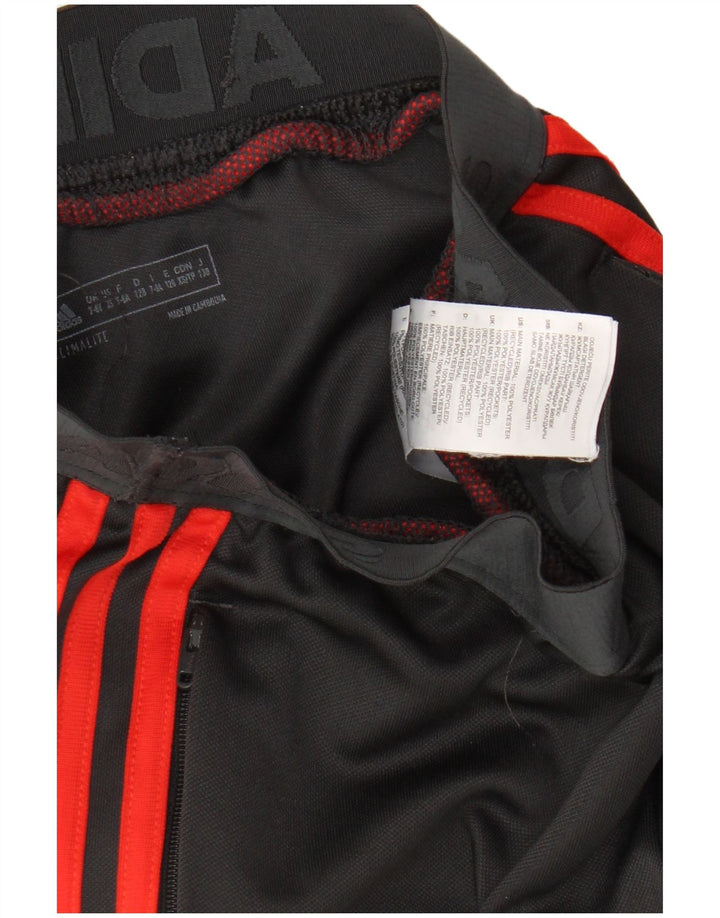 Спортивные брюки Adidas Climalite для мальчиков 7-8 лет, черный полиэстер