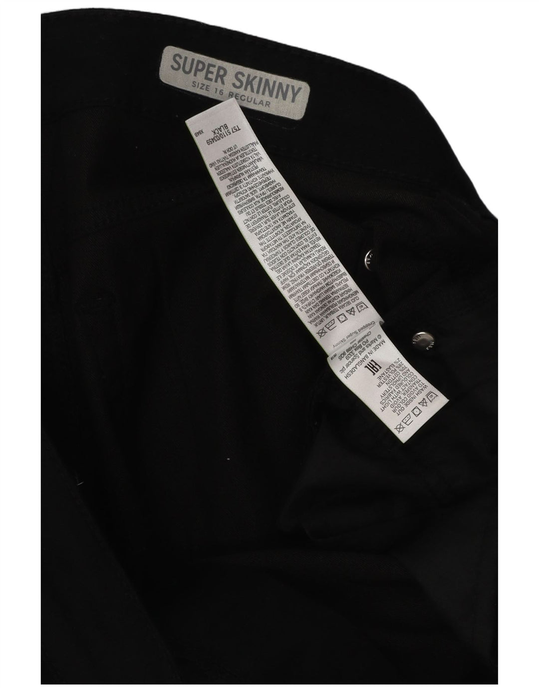 Женские джинсы капри Marks & Spencer Regular UK 16, большие W38 L21, черные