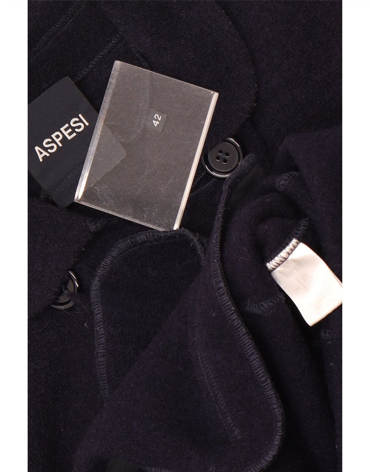 Женское полупальто Aspesi IT 42 Medium Navy Blue Wool