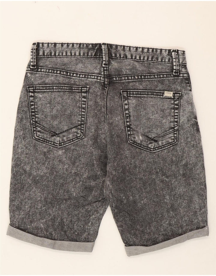 Женские джинсовые шорты Vans Acid Wash W28 среднего серого цвета