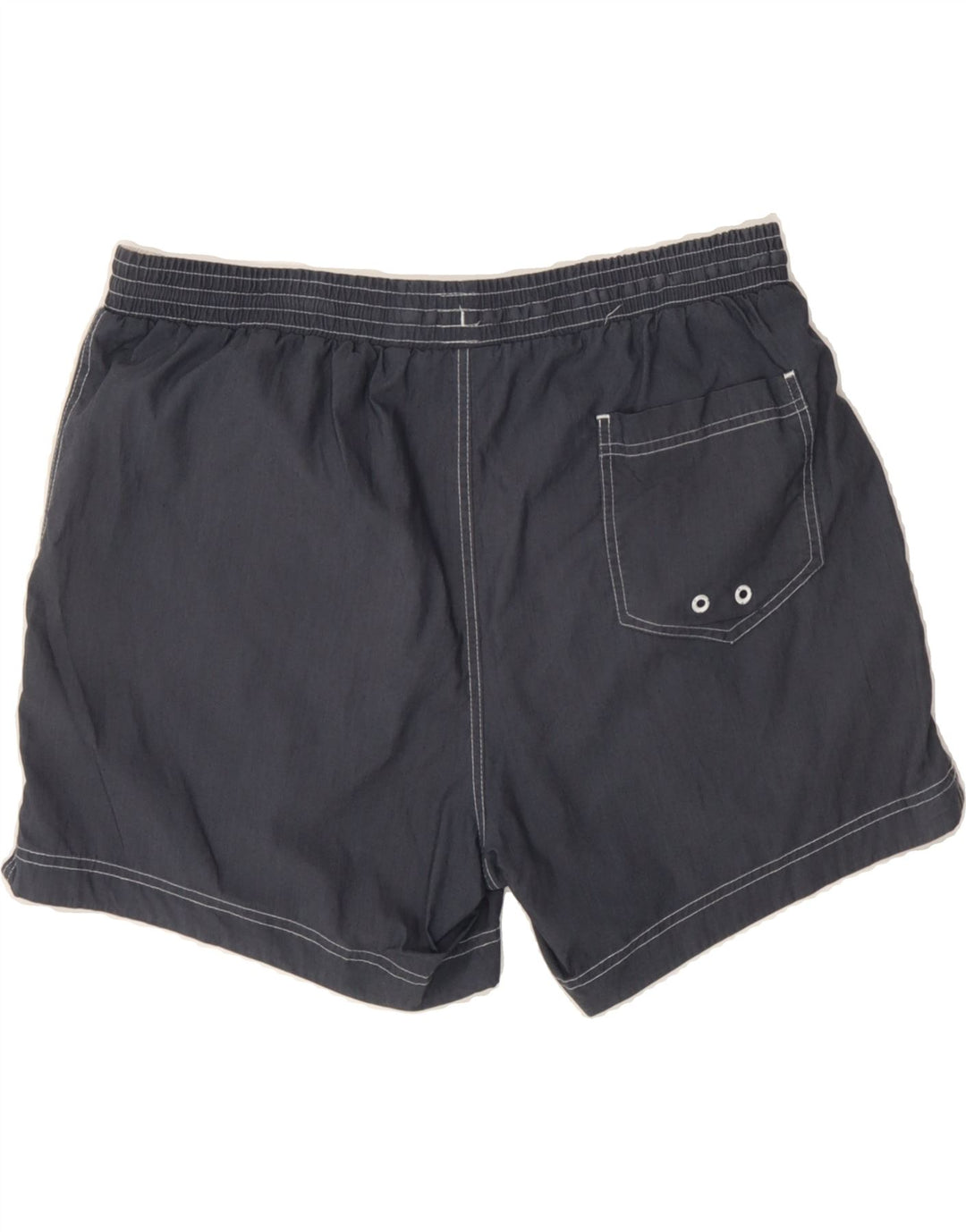 CHAMPION Mens Graphic Swimming Shorts XL Grey Colourblock Vintage Champion and Second-Hand Champion from Messina Hembry 