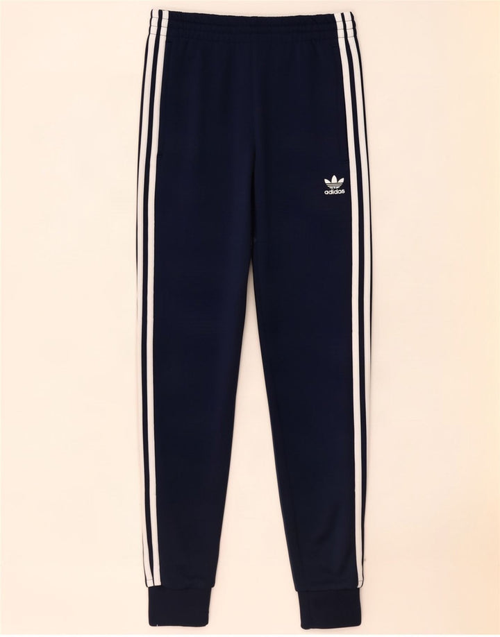 Adidas Мужские спортивные брюки Джоггеры XS Темно-синий полиэстер