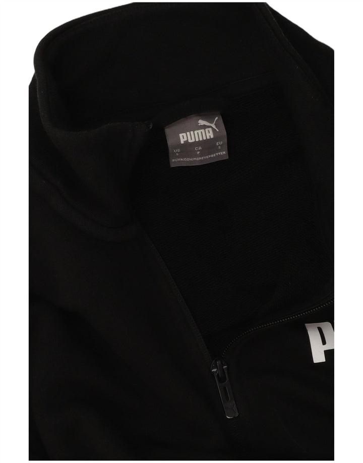 Мужская спортивная куртка с графическим рисунком PUMA, маленькая черная