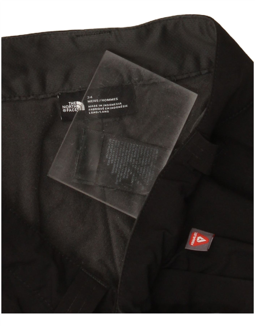 THE NORTH FACE Мужские прямые брюки карго W34 L32, черный полиэстер
