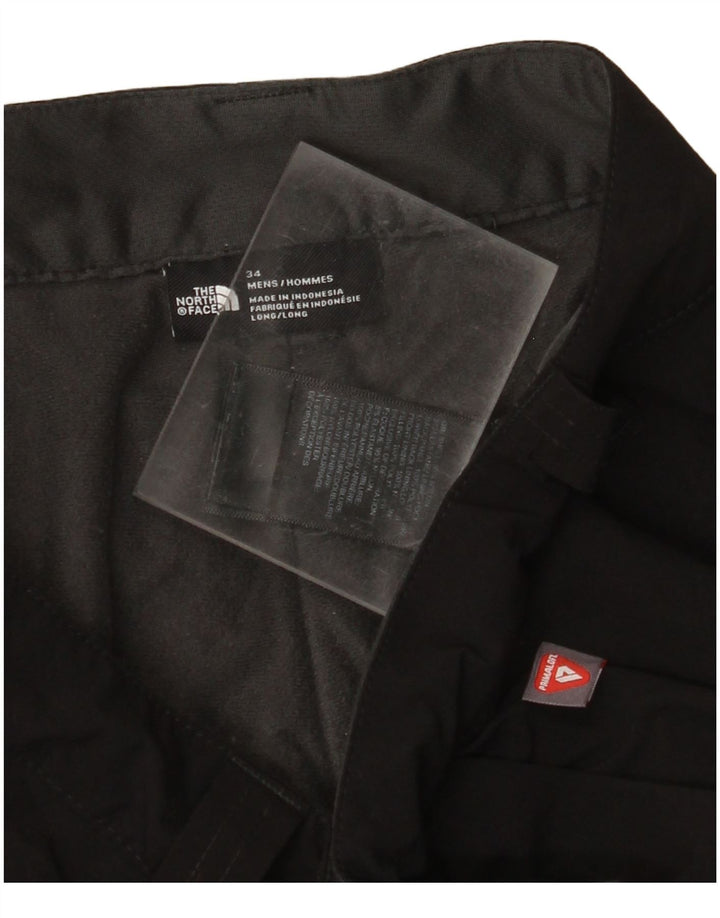 THE NORTH FACE Мужские прямые брюки карго W34 L32, черный полиэстер