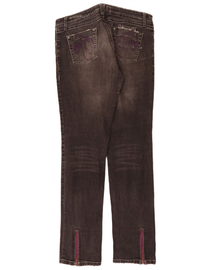 Женские узкие джинсы Roxy W32 L32, серый хлопок