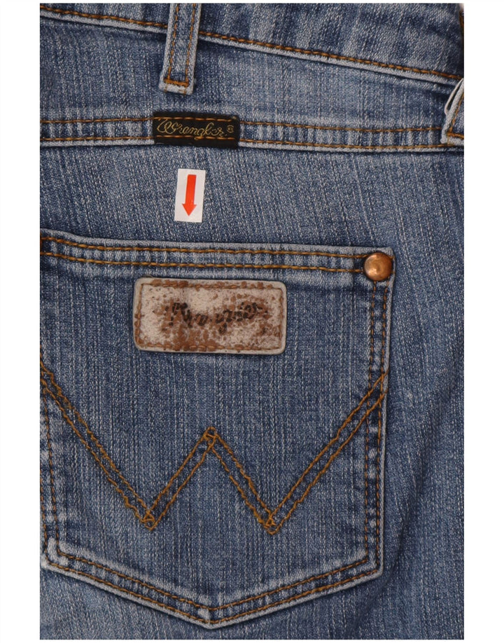 WRANGLER Womens Slim Jeans W32 L30 Blue