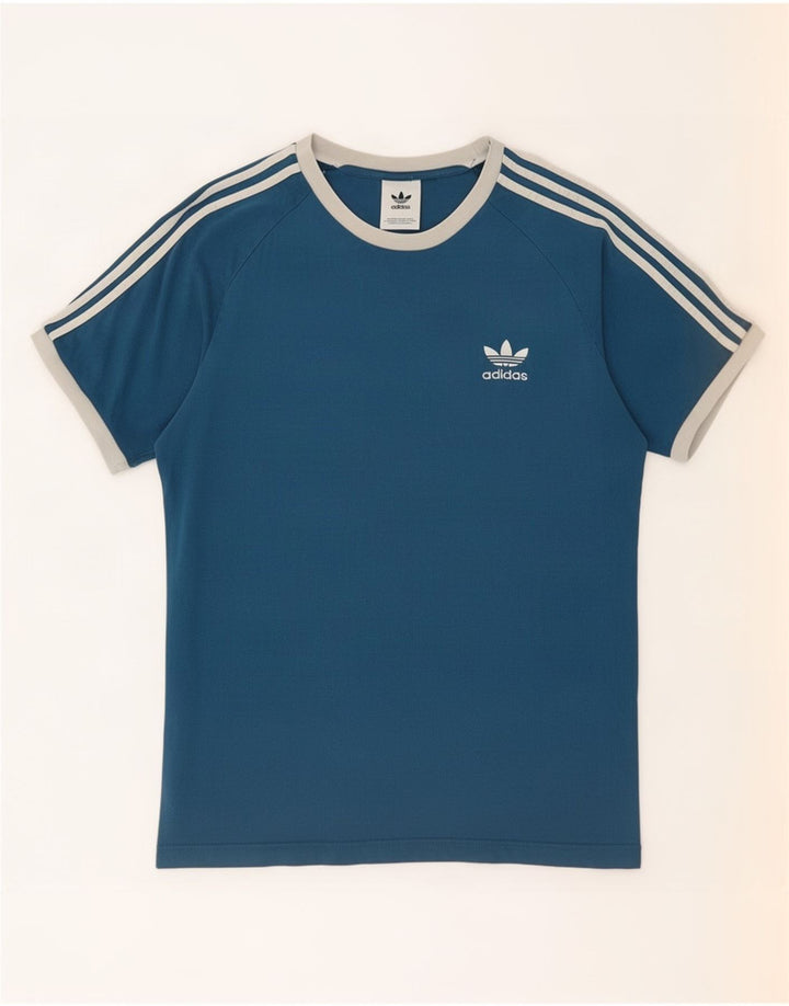 Мужская футболка Adidas Top Medium Blue Cotton