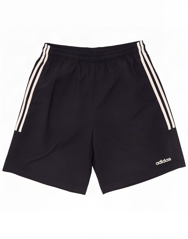 Мужские спортивные шорты Adidas, большие темно-синие, полиэстер