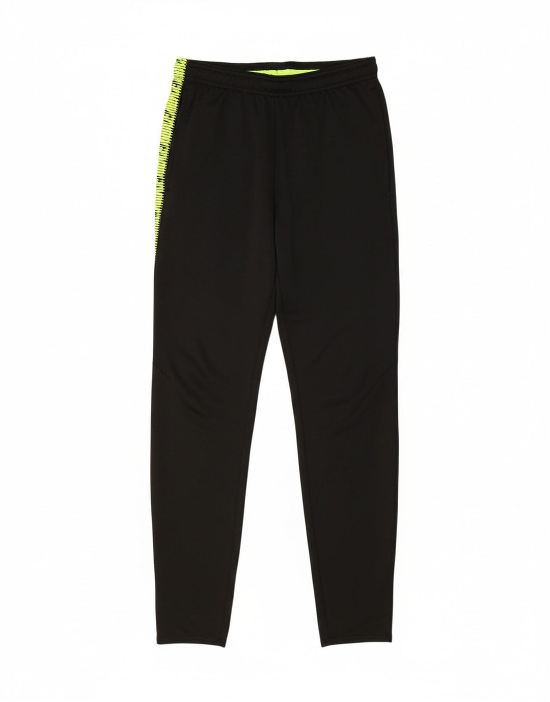 NIKE Womens Graphic Tracksuit Trousers UK 10 Small Black Polyester