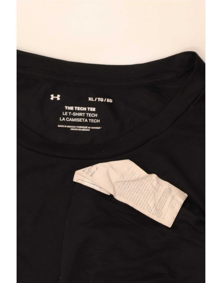 Мужская футболка Under Armour Top XL, черный полиэстер