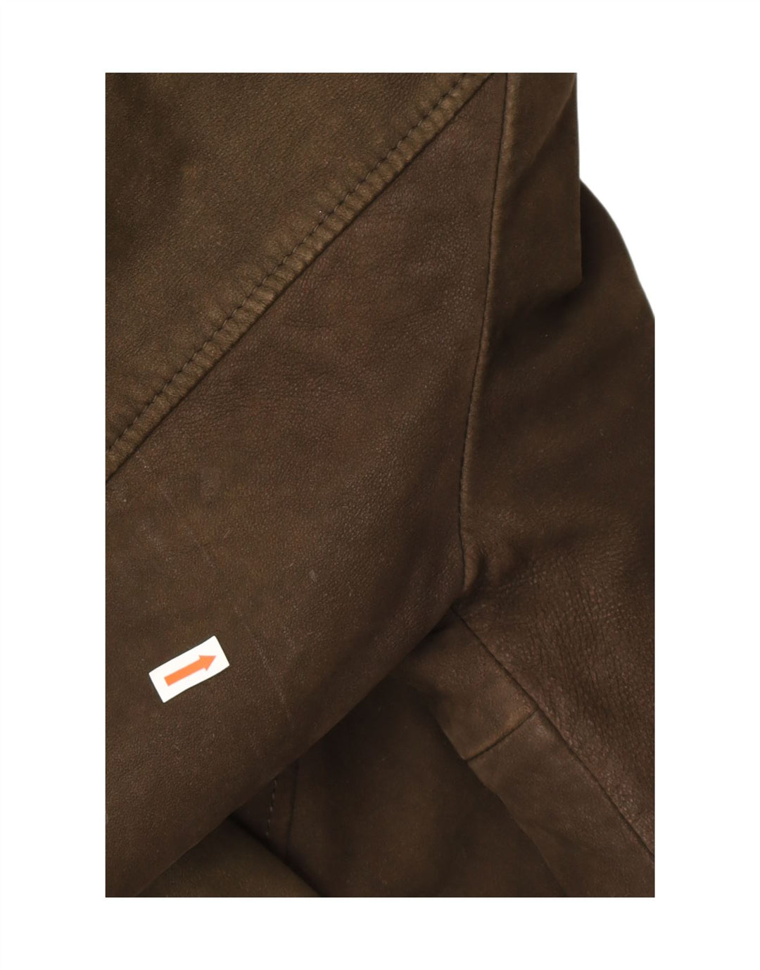 Мужская замшевая куртка Scotch & Soda UK 40, большая кожа цвета хаки
