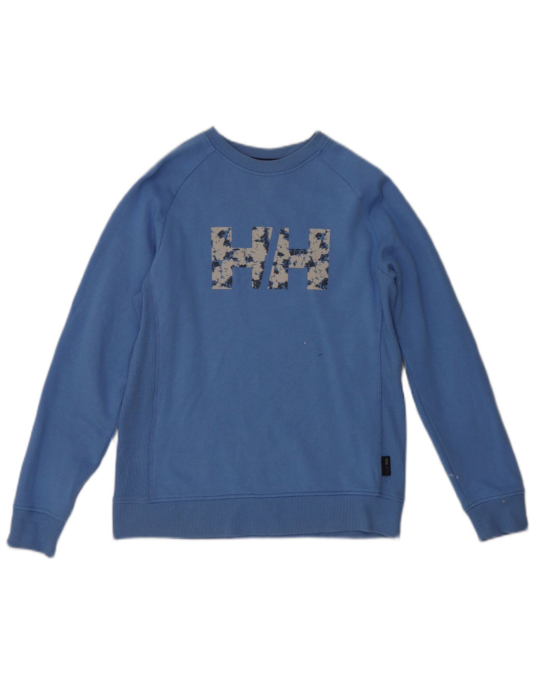 Женский свитер с рисунком Helly Hansen, Великобритания, 10, маленький синий
