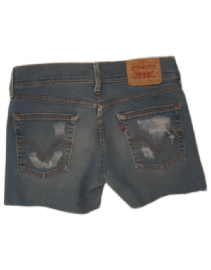 Женские джинсовые шорты Levi's 559 W32, большие синие, хлопок