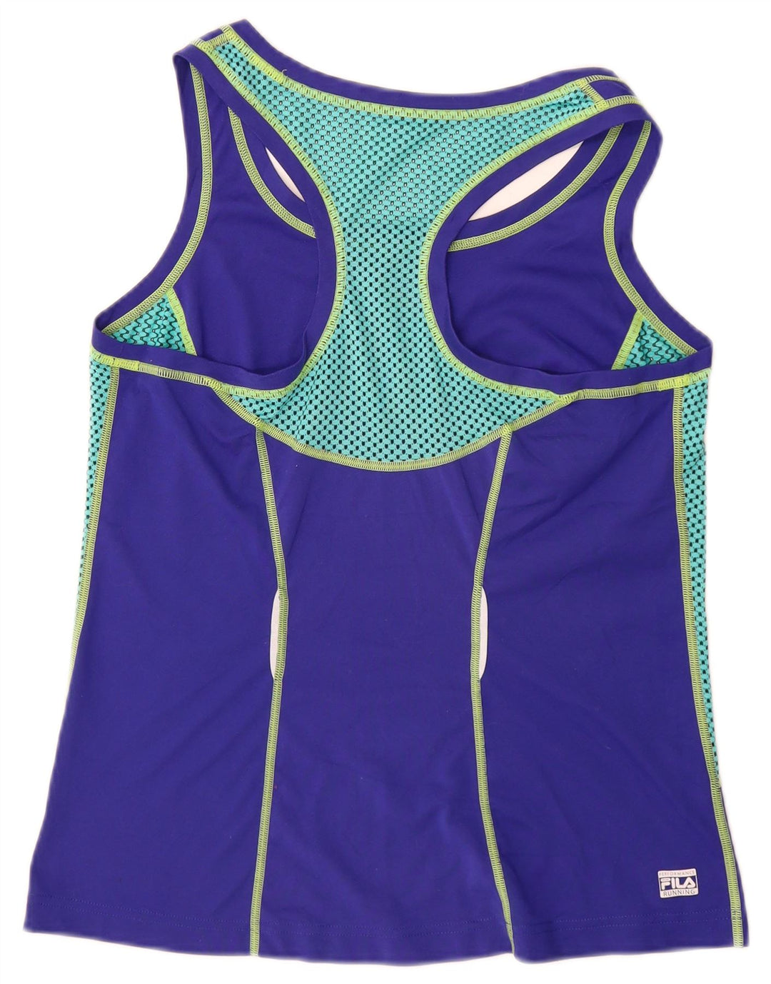 Женский жилет FILA UK 12, средний фиолетовый, полиэстер с цветными блоками