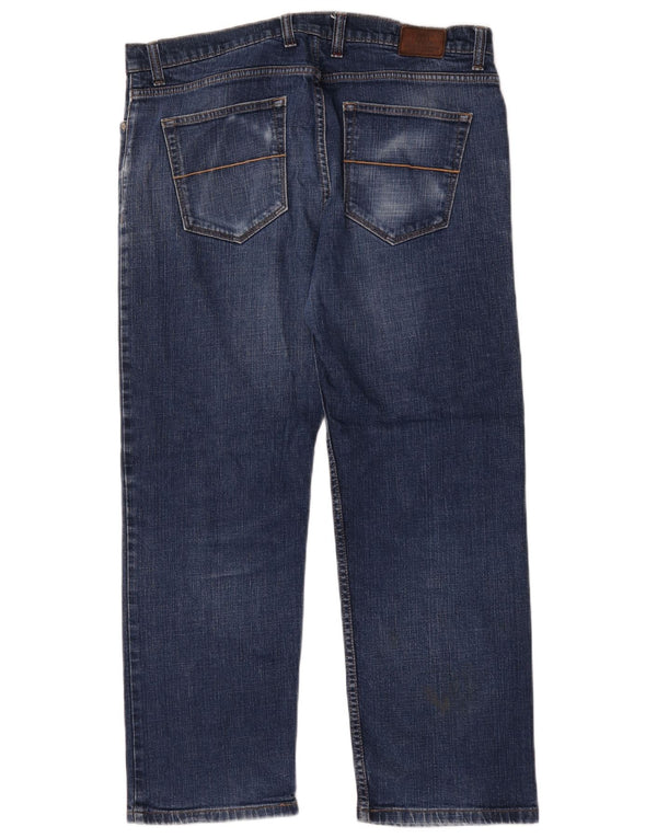 Мужские прямые джинсы Marks & Spencer Blue Harbour W38 L29, синий хлопок