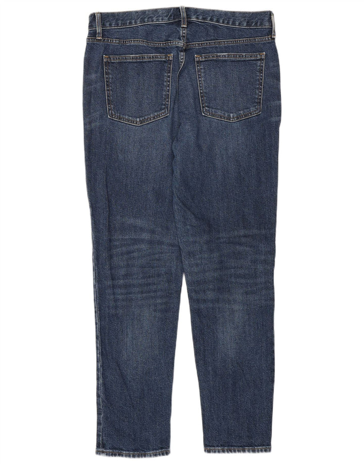 Мужские узкие джинсы GAP W28 L29 синие, хлопок