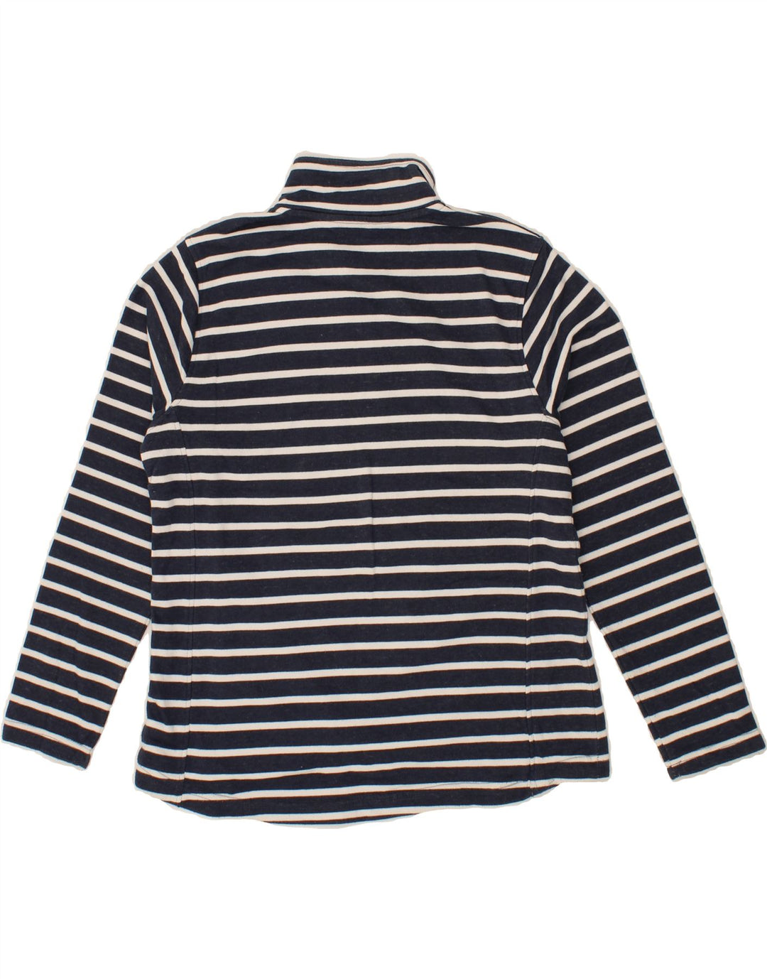 MOUNTAIN WAREHOUSE Womens Sweatshirt Jumper UK 14 Large  Navy Blue Striped Vintage Mountain Warehouse and Second-Hand Mountain Warehouse from Messina Hembry 