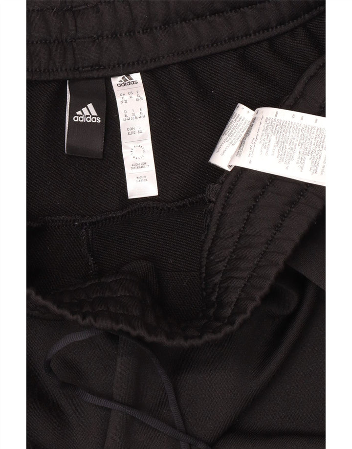 Женские спортивные брюки Adidas Joggers UK 20/22 XL, черный полиэстер