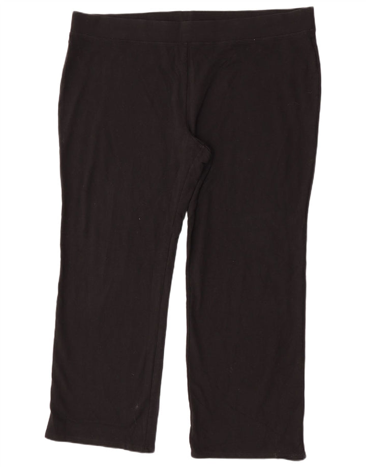 Женские леггинсы Marks & Spencer UK 24 4XL, черный хлопок