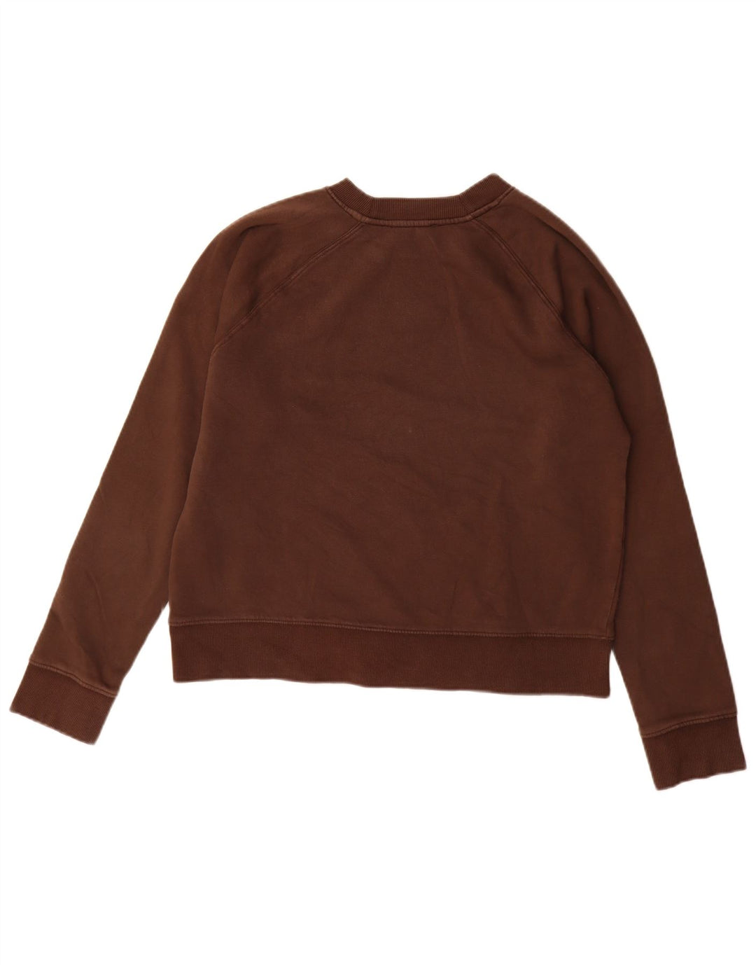 Женский свитер Zara UK 14, хлопковый средний коричневый цвет