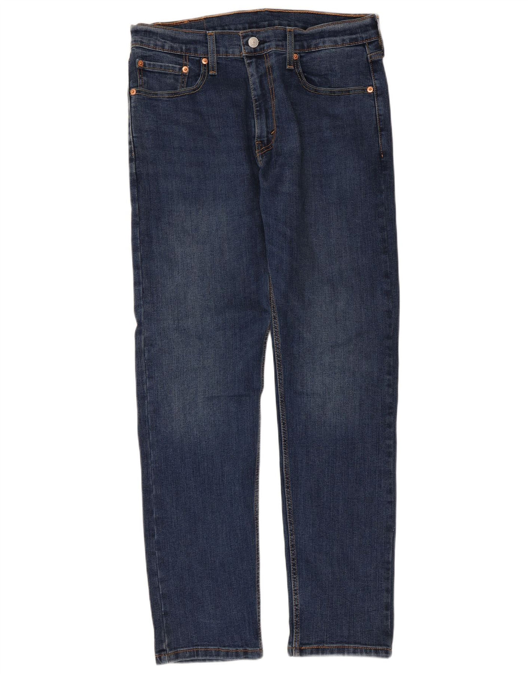 Мужские зауженные джинсы Levi's 502 W32 L32 синие, хлопок