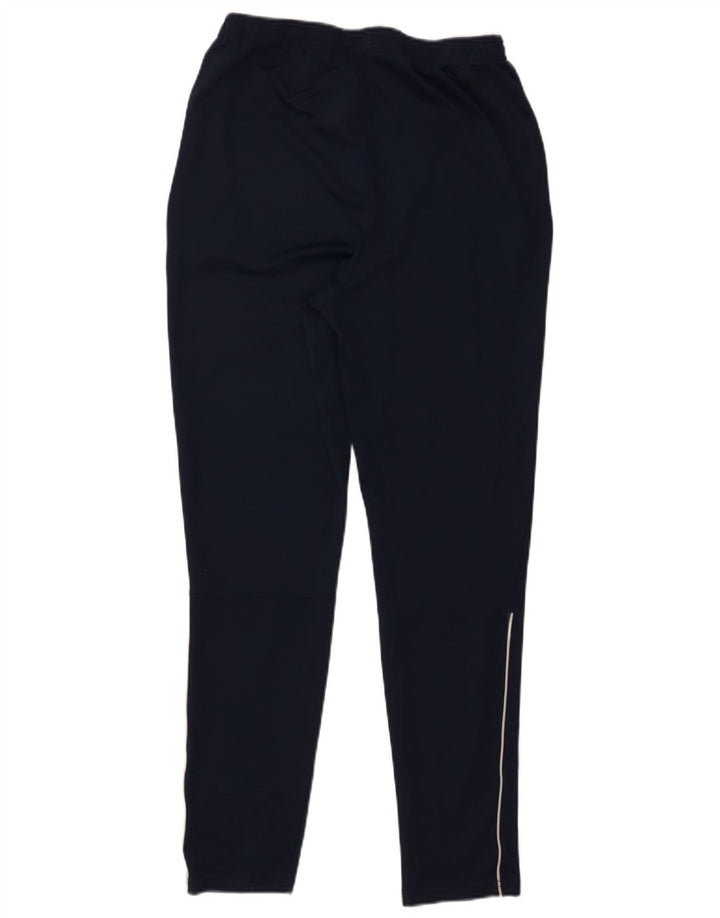 Мужские спортивные брюки Nike Dri Fit среднего размера, темно-синие, полиэстер