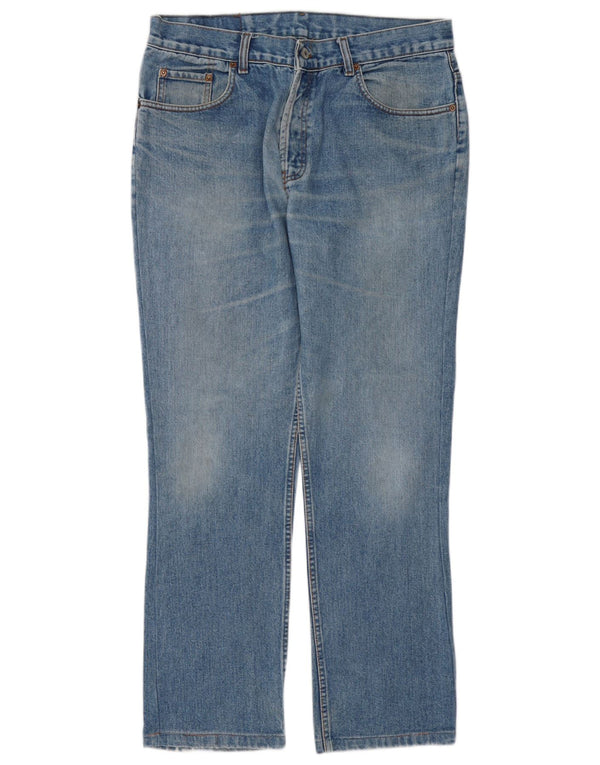 Levi's Mens 501 Straight Jeans W36 L32 Blue Cotton