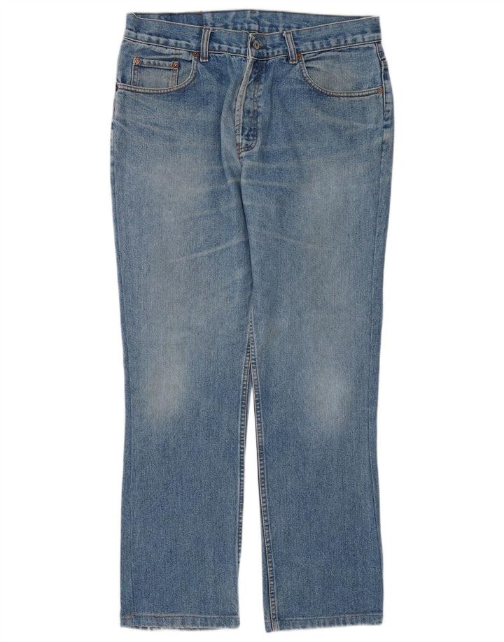 Мужские прямые джинсы Levi's 501 W36 L32 синие, хлопок