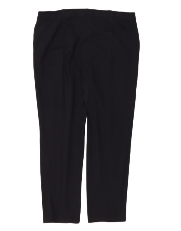 Женские прямые брюки чинос MARKS & SPENCER UK 20 2XL W40 L29 черные