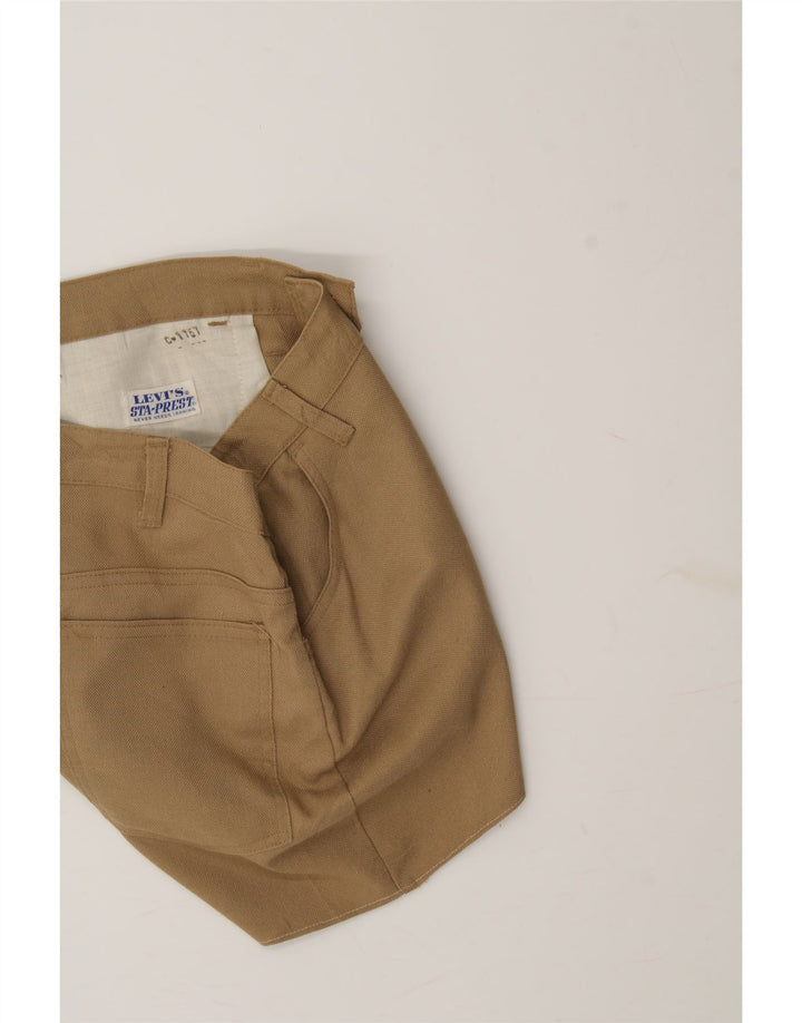 LEVI'S Womens Casual Shorts W34 Large Beige Vintage Levi's and Second-Hand Levi's from Messina Hembry 