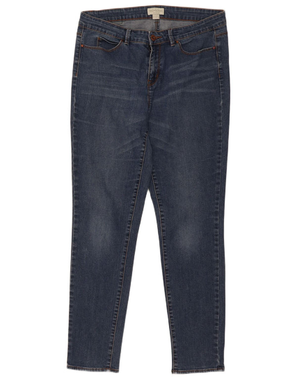 Женские джинсы скинни Monsoon UK 14, большие W32 L30, синие, хлопок