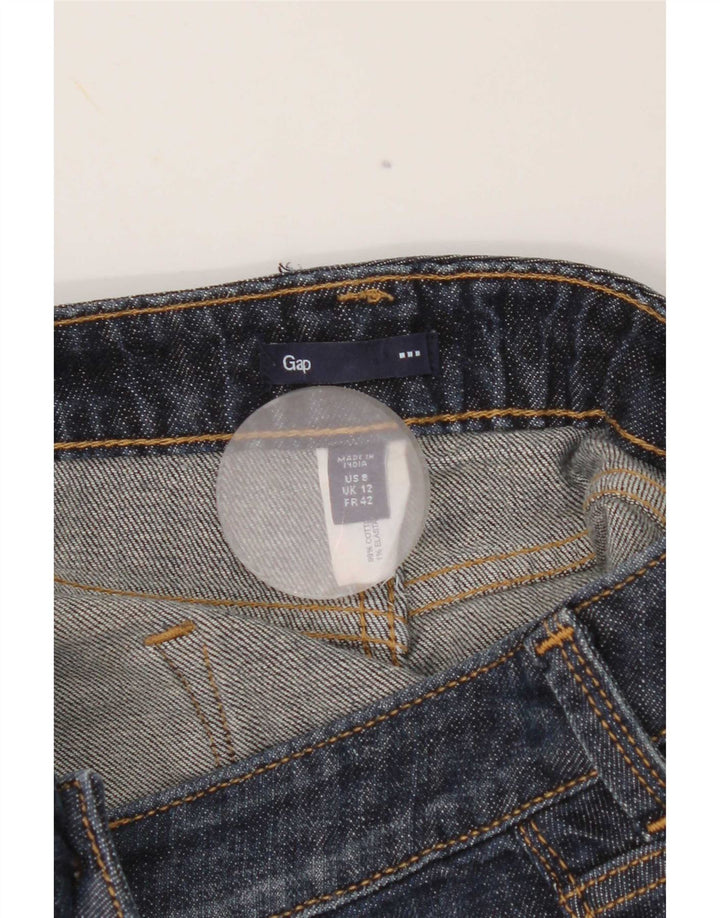 Женская мини-юбка Gap джинсовая UK 12 Medium W32 Темно-синяя, хлопок