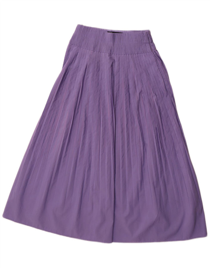 ZARA Womens A-Line Skirt XS W24 Purple