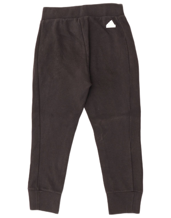 Adidas Womens Tracksuit Trousers Joggers UK 12/ 14 Medium Black Cotton
