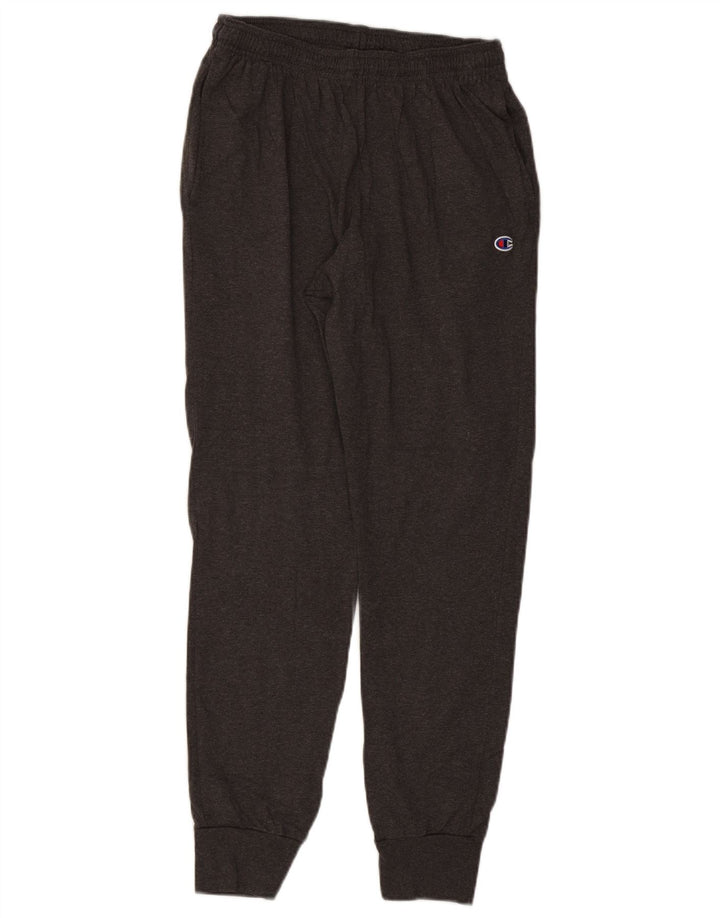 CHAMPION Mens Tracksuit Trousers Joggers Medium  Grey Cotton
