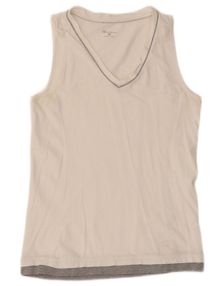 Женский жилет Champion UK 12, средний цвет, белый цвет