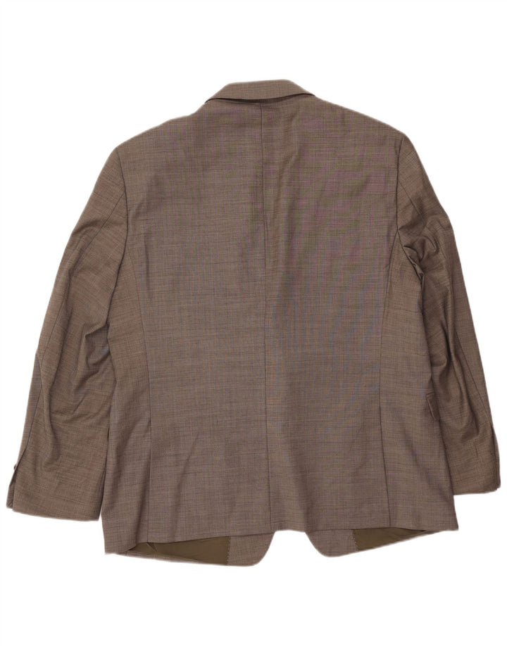 Мужской пиджак на двух пуговицах TOMMY HILFIGER UK 46 3XL, серая шерсть