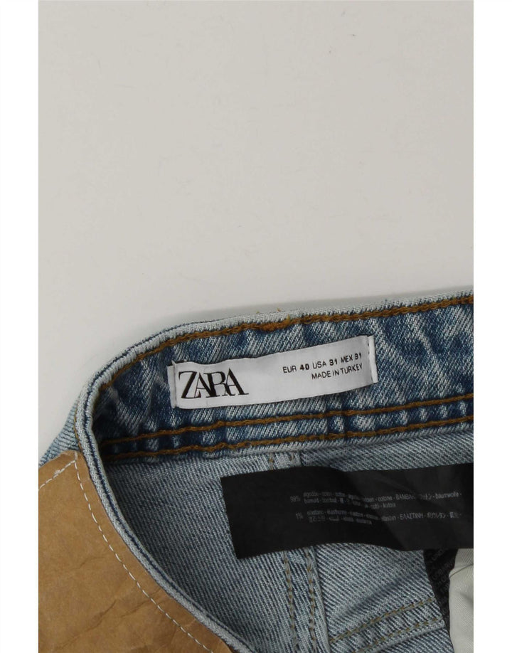 Мужские прямые джинсы Zara EU 40 Medium W31 L29, синий хлопок