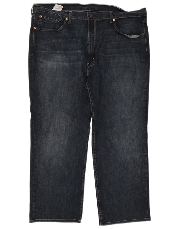 Мужские прямые джинсы свободного кроя Levi's 559 W44 L28 темно-синие, хлопок
